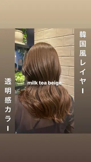 ミディアム カラー メンズ指名No. 1 /パーマ/大須賀のヘアスタイル