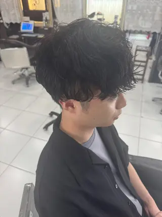 パーマ メンズ ᴘʀɪᴢᴇ 🌜 ᴀɴʀɪ 🌜のヘアスタイル