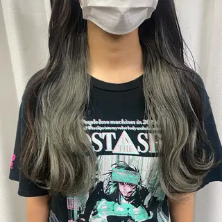 ロング カラー パーマ ヘアアレンジ 年間1500人担当 代表　南一路のヘアスタイル