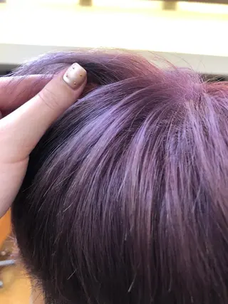 カラー メンズ 川元 汐音のヘアスタイル