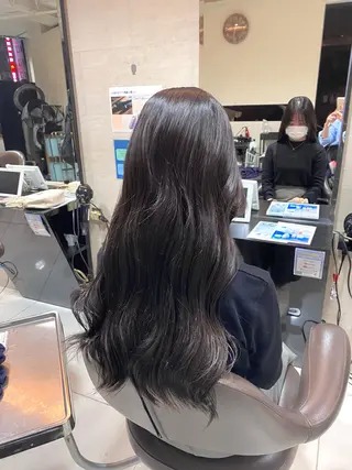 ロング カラー 🍑カラーモデル 募集中もえ🍑のヘアスタイル