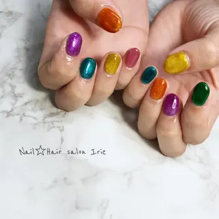 ネイル Hair salon Irie所属・與儀 知佳のネイルデザイン