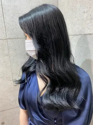 ロング カラー 遠藤沙也加 /レイヤーカットのヘアスタイル