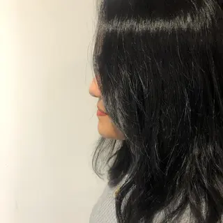 セミロング カラー ケアブリーチ/ボブ/ honoのヘアスタイル