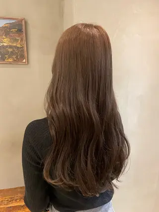 ロング カラー 新宿 /透明感カラー レイヤー/NANAのヘアスタイル