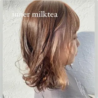 ミディアム mare所属・＊＊＊ natsumiのヘアスタイル