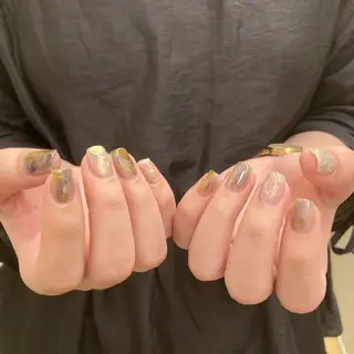 ネイル 𓂃toi. 儚げnuanceのネイルデザイン