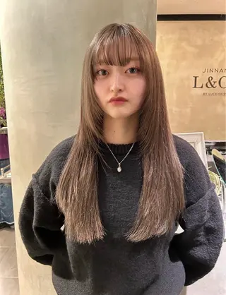ロング カラー L&Co所属・タナカ カナ🫧のヘアスタイル