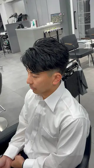 メンズ 【メンズパーマ】 吉原怜音のヘアスタイル