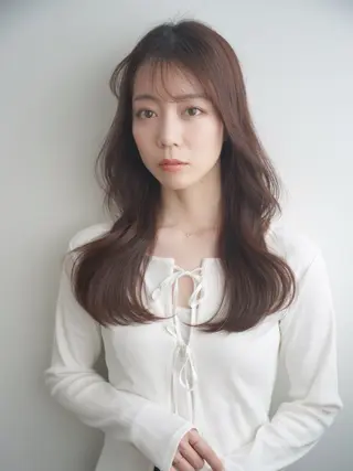 ロング カラー 似合わせ得意美容師 《RINOA》のヘアスタイル