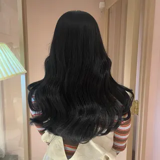 ロング マホ/日吉/髪質改善 /レイヤー/ガーリーのヘアスタイル