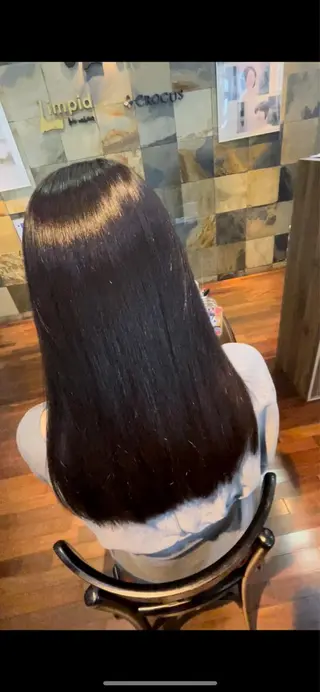 ロング パーマ 福見 美保のヘアスタイル