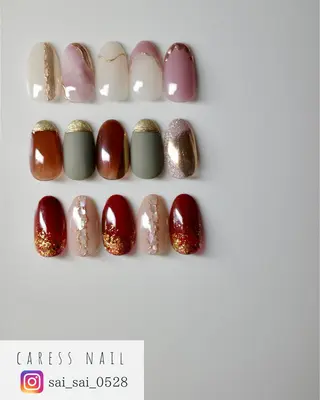 ネイル caress nail カレスネイル 代々木上原所属・カレスネイル さいのネイルデザイン