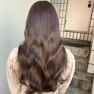 ロング カラー ✨️美髪矯正×似合わ せ艶カラー✨藤田透のヘアスタイル