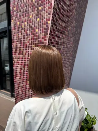 ミディアム フカモト カエデのヘアスタイル
