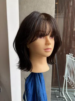 ミディアム のどか 노도카のヘアスタイル