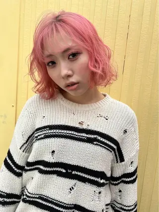 ショート doorbell hair living所属・door bell 心斎橋のヘアスタイル