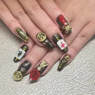 ネイル she nail studio所属・パラジェル/スカルプ salonOerbaのネイルデザイン