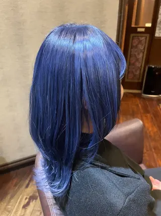 セミロング カラー ✂︎grace ✂︎mahoのヘアスタイル