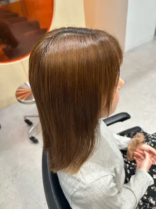 セミロング fifth 安次富　泰雅のヘアスタイル