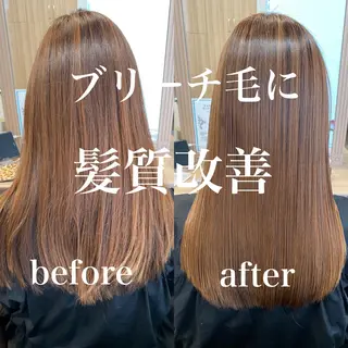 セミロング パーマ 面谷 一光のヘアスタイル