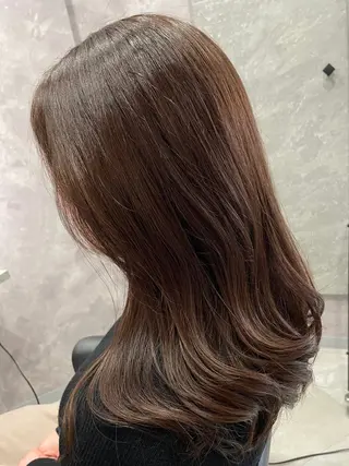 セミロング カラー ✨️メンズ高評価✨️ 野口虎剛のヘアスタイル