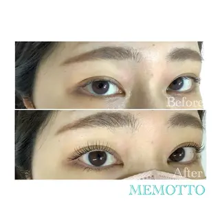 マツエク・マツパ MEMOTTO CHIHIROのマツエク・マツパデザイン