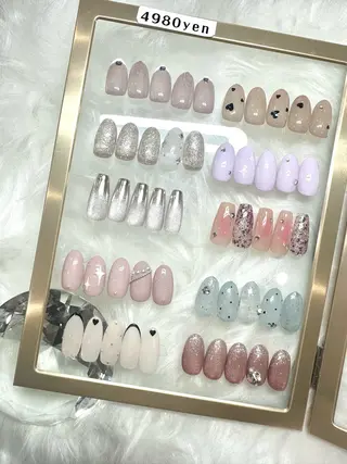 ネイル 🩷🩵mm.大宮 Riyo🧸🩵🩷のネイルデザイン