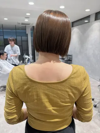 ショート 野林 夏帆のヘアスタイル