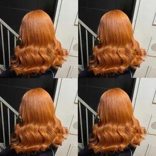 ミディアム カラー ヘアアレンジ 🦋韓国ヘア 坂本 菜摘🦋のヘアスタイル