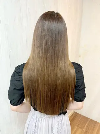 ロング GLOSS♡ ヤマガミコウジのヘアスタイル