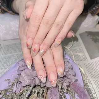 ネイル 🦋ネイルサロン ブラン🌈ゆりのネイルデザイン