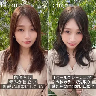 ロング カラー 女性が憧れる ショート/角田愛和のヘアスタイル