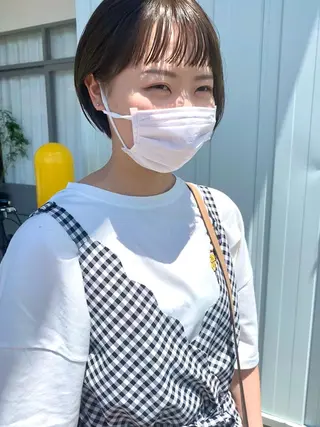 ショート 塚原 安優のヘアスタイル