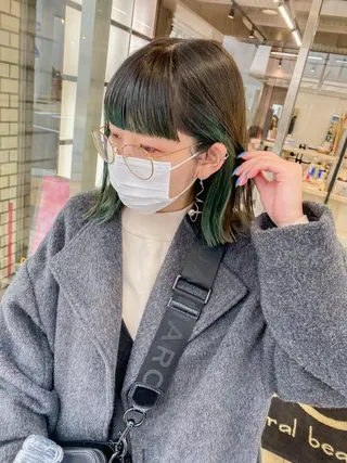 ショート カラー 韓国風デザイン 💐MIZUKI💐のヘアスタイル