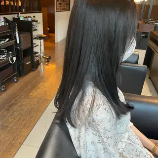 ロング ショート・ボブ 中村俊哉のヘアスタイル