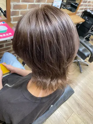ショート カラー 國分 伸也のヘアスタイル