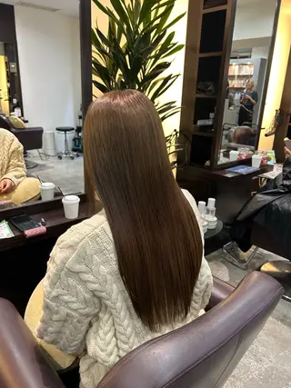 ロング カラー 坂本奈都美 🎀のヘアスタイル