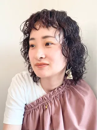 ミディアム ちほ /ボブスタイルのヘアスタイル