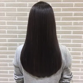 ロング パーマ 山北 咲子のヘアスタイル