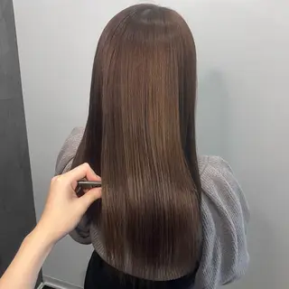 ロング BALE所属・祥華(さちか)／透 明感カラー／髪質改善のヘアスタイル