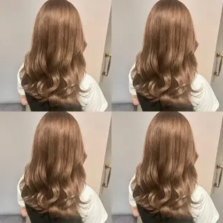 ロング カラー 髪質改善カラー✖︎ 縮毛矯正✨️店長純大のヘアスタイル