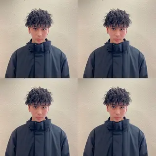 パーマ メンズ 茅ヶ崎パーマ特化/ スパイラル/ハルキのヘアスタイル