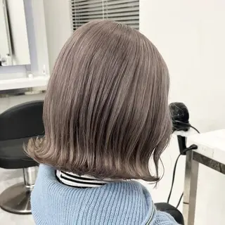 カラー 似合わせ💗透け感 💗うる艶カラー💗のヘアスタイル