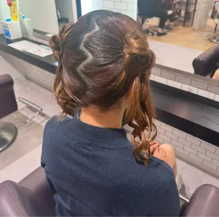 ロング ヘアアレンジ 🎀ヘアアレンジ 🎀ななみのヘアスタイル