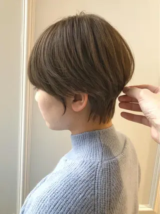 ショート レイヤー⭐️カラー ⭐️平川雅史のヘアスタイル