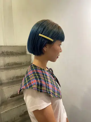 ショート カラー CACHÉ NAKAZAKI所属・CACHÉ わっちょのヘアスタイル