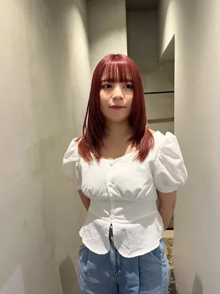 セミロング カラー ロエ平尾山荘所属・大人ショート/メンズ /平尾/薬院/綜一郎のヘアスタイル