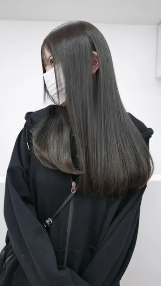 ロング カラー Atmos sunny terrace所属・suzu 野田美容師のヘアスタイル