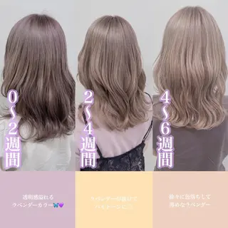 ミディアム カラー ヘアアレンジ 全色特化美容師 /コウスケ🎨のヘアスタイル